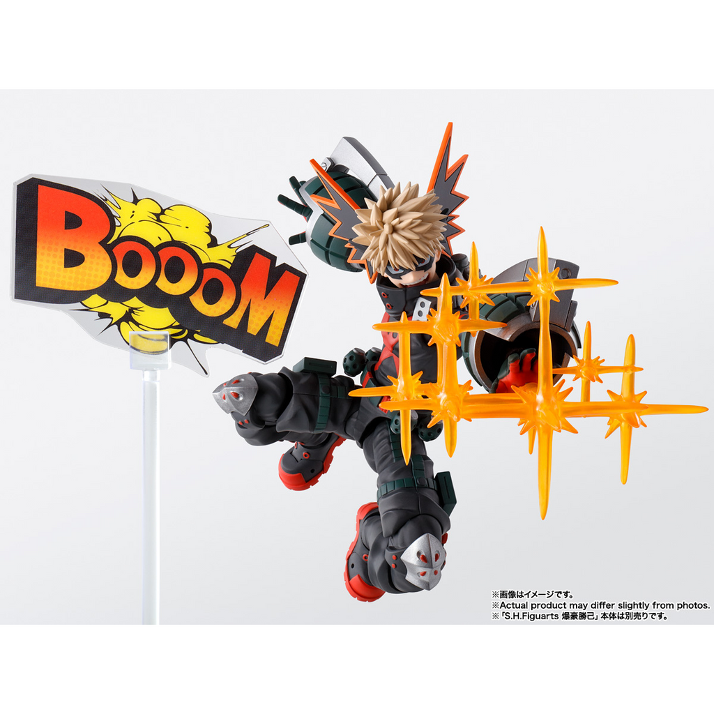 My Hero Academia S.H.Figuarts - Izuku Midoriya & Katsumi Bakugo Plus Ultra Option Parts Set