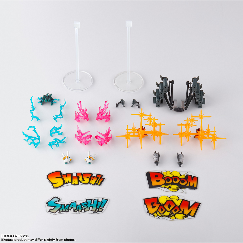 My Hero Academia S.H.Figuarts - Izuku Midoriya & Katsumi Bakugo Plus Ultra Option Parts Set