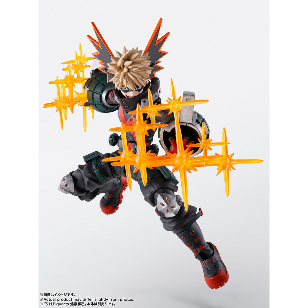 My Hero Academia S.H.Figuarts - Izuku Midoriya & Katsumi Bakugo Plus Ultra Option Parts Set