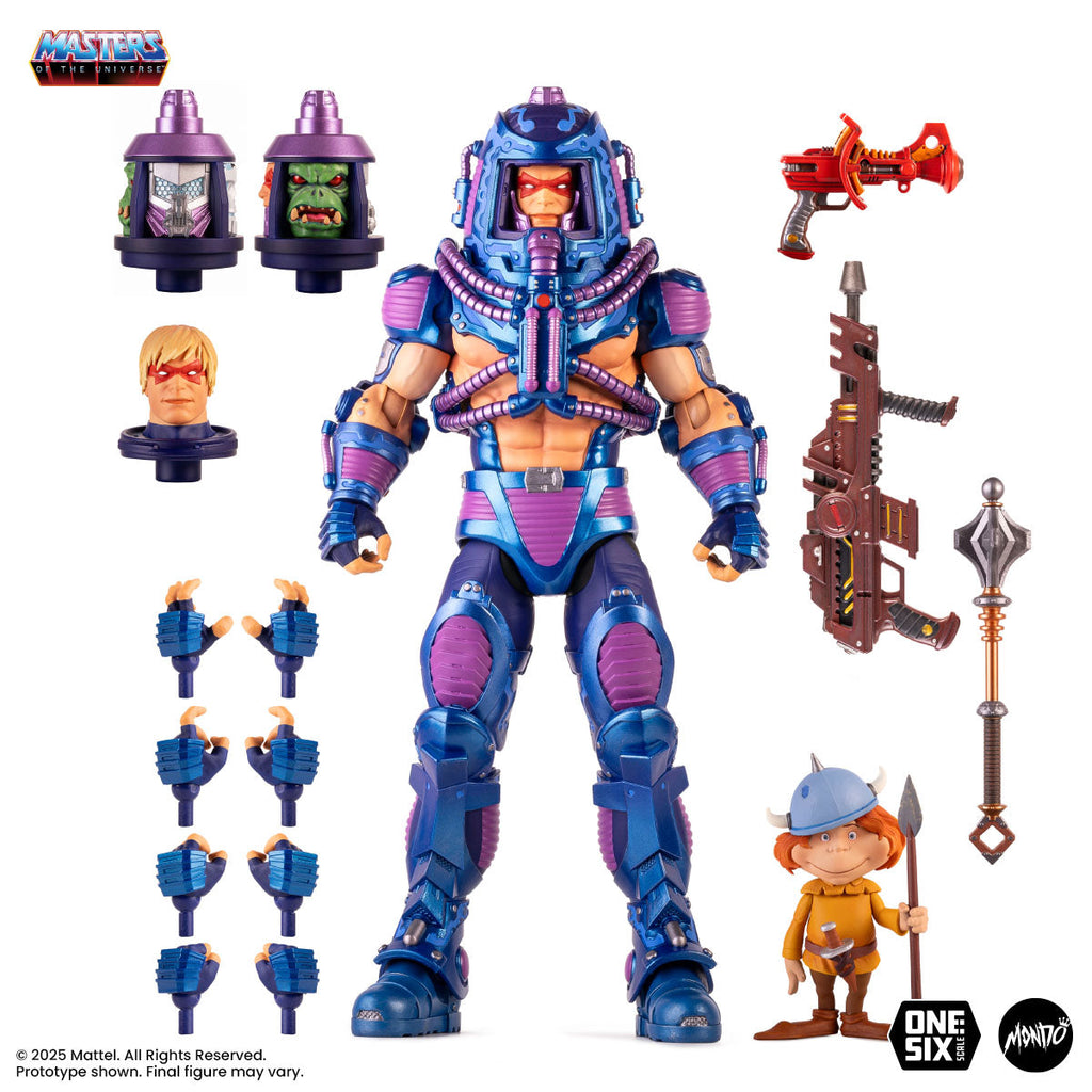 Masters of the Universe - Man-E-Faces 1/6 Scale Figure - Timed Edition