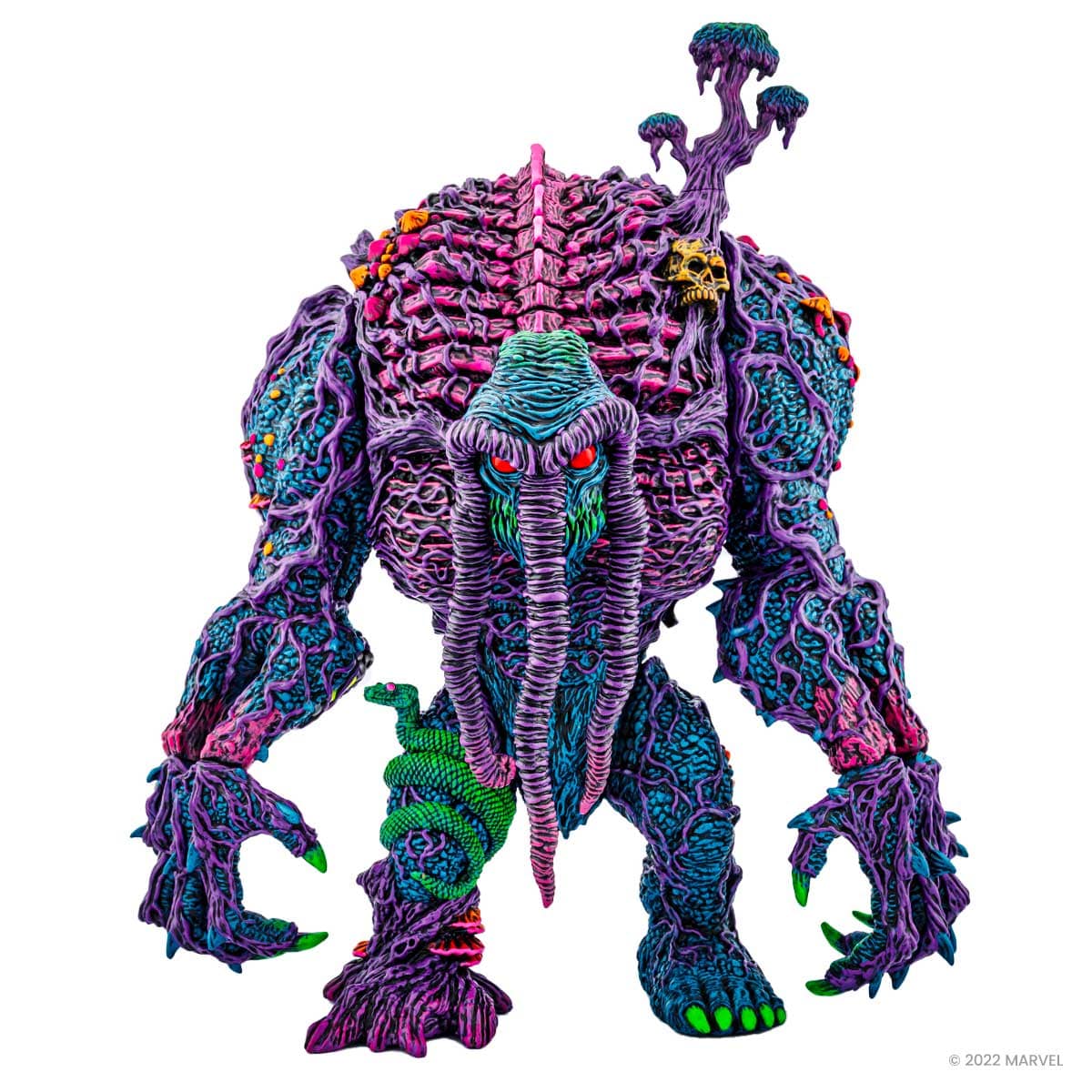 Man-Thing Designer Vinyl Figure - Psychedelic Variant