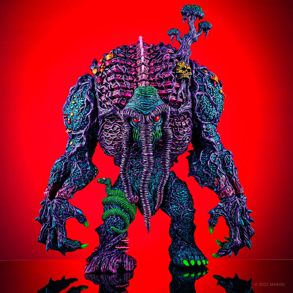 Man-Thing Designer Vinyl Figure - Psychedelic Variant