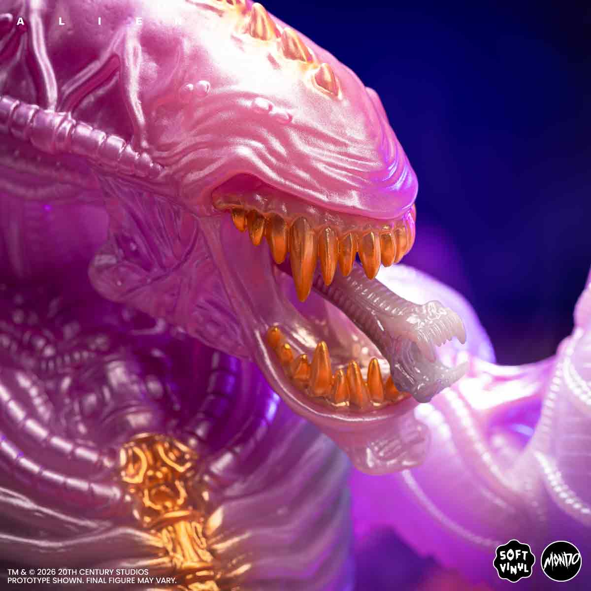 Aliens - Mantis Alien Soft Vinyl Figure - Cherry Blossom Glow in the Dark Variant