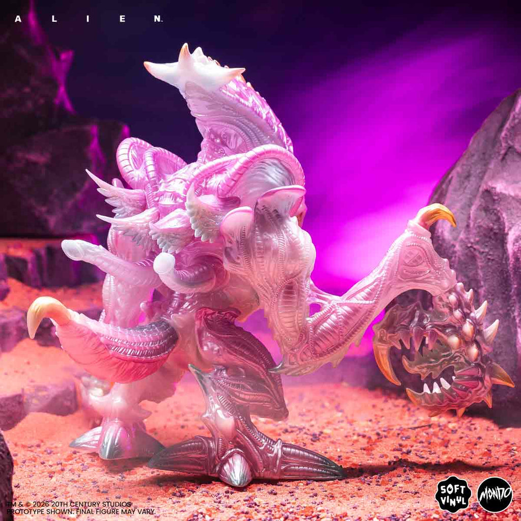 Aliens - Mantis Alien Soft Vinyl Figure - Cherry Blossom Glow in the Dark Variant