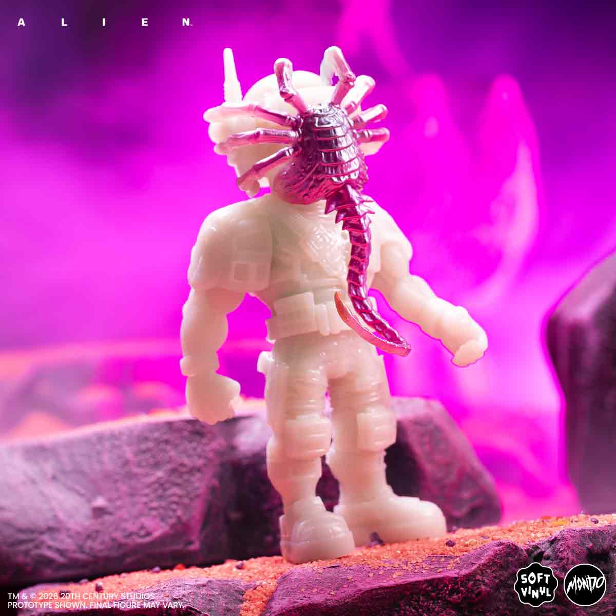 Aliens - Mantis Alien Soft Vinyl Figure - Cherry Blossom Glow in the Dark Variant