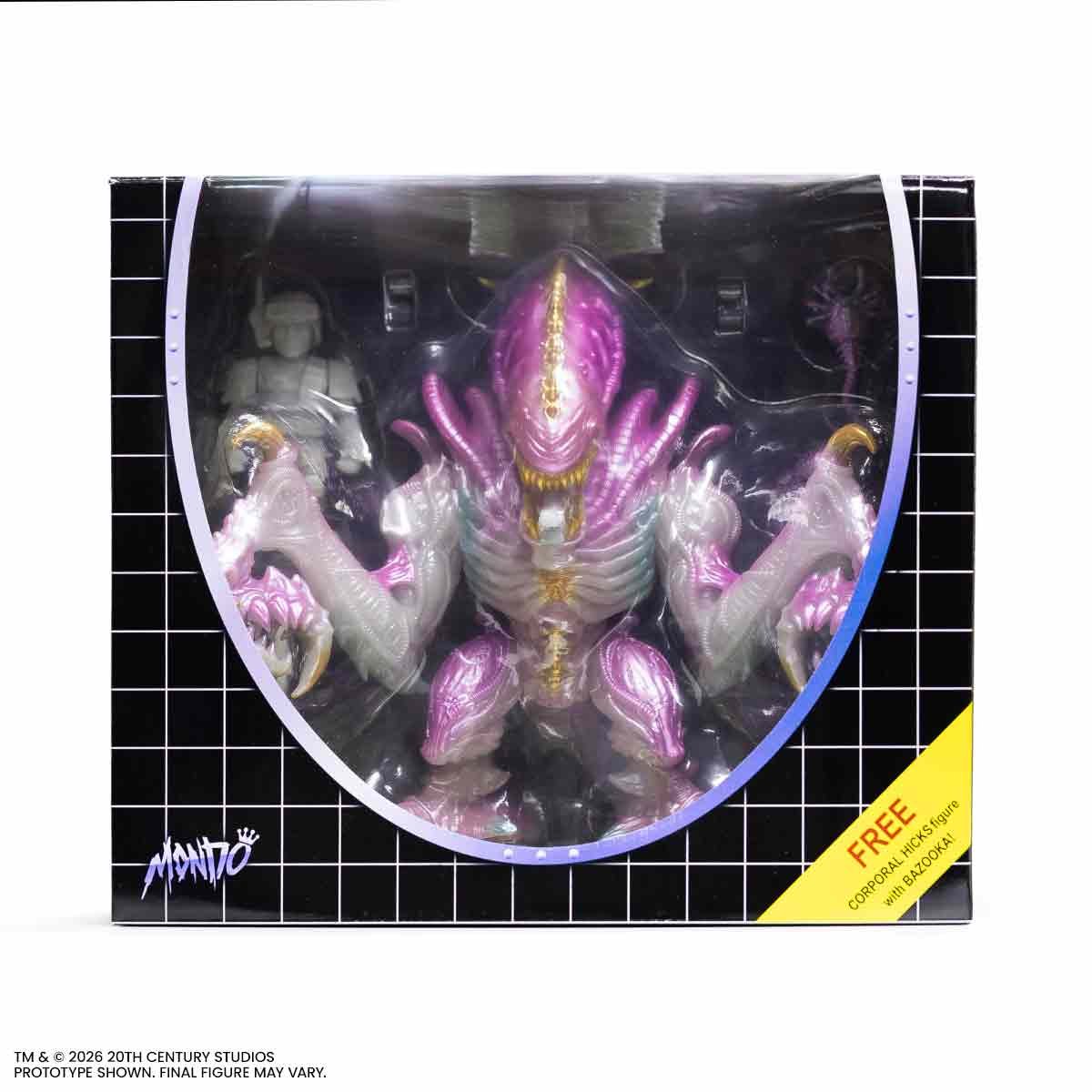 Aliens - Mantis Alien Soft Vinyl Figure - Cherry Blossom Glow in the Dark Variant
