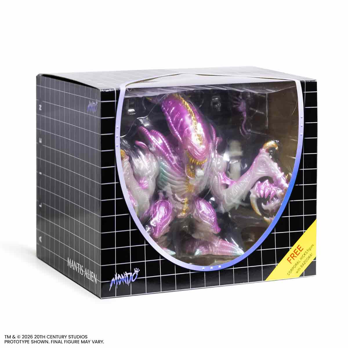 Aliens - Mantis Alien Soft Vinyl Figure - Cherry Blossom Glow in the Dark Variant