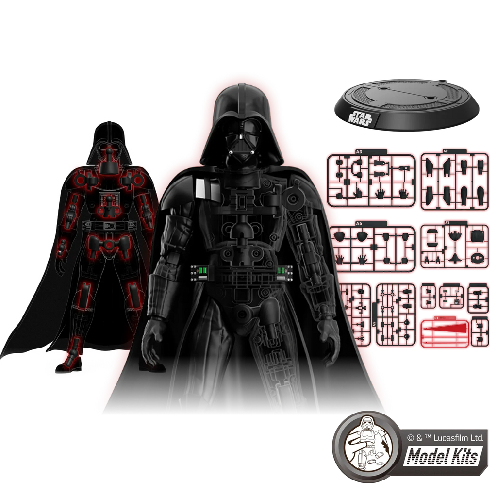 STAR WARS: THE EMPIRE STRIKES BACK™ CHAMPION CLASS 01 DARTH VADER™ MODEL KITS | BLOKEES