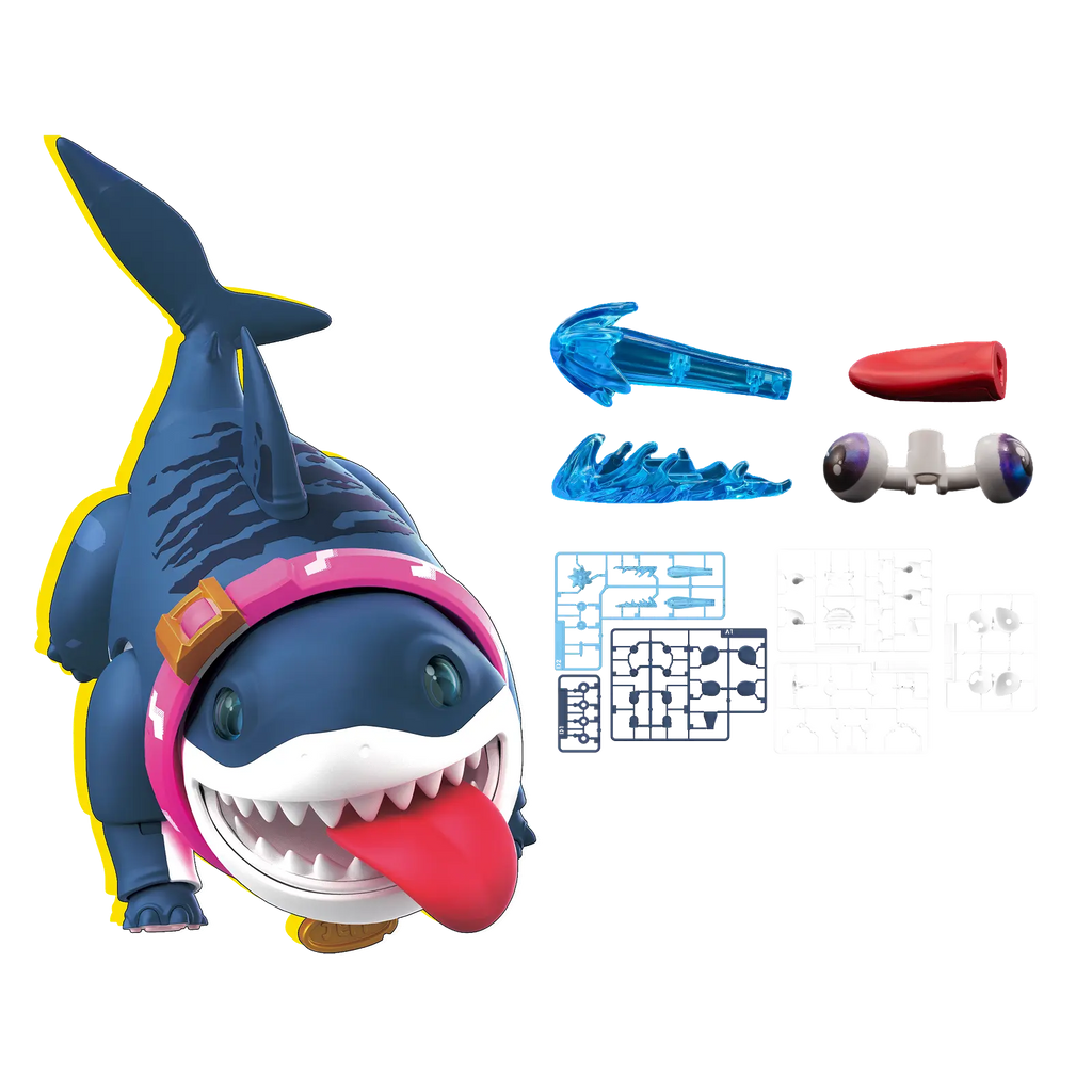 MARVEL RIVALS™ CHAMPION CLASS 12 JEFF THE LAND SHARK™ MODEL KITS | BLOKEES