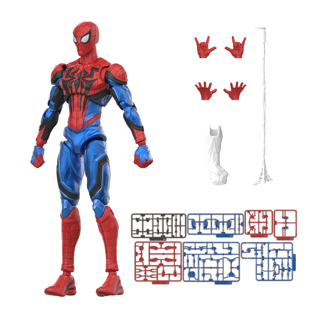 Marvel Rivals Champion Class 06 Spider-Man Model Kits | Blokees