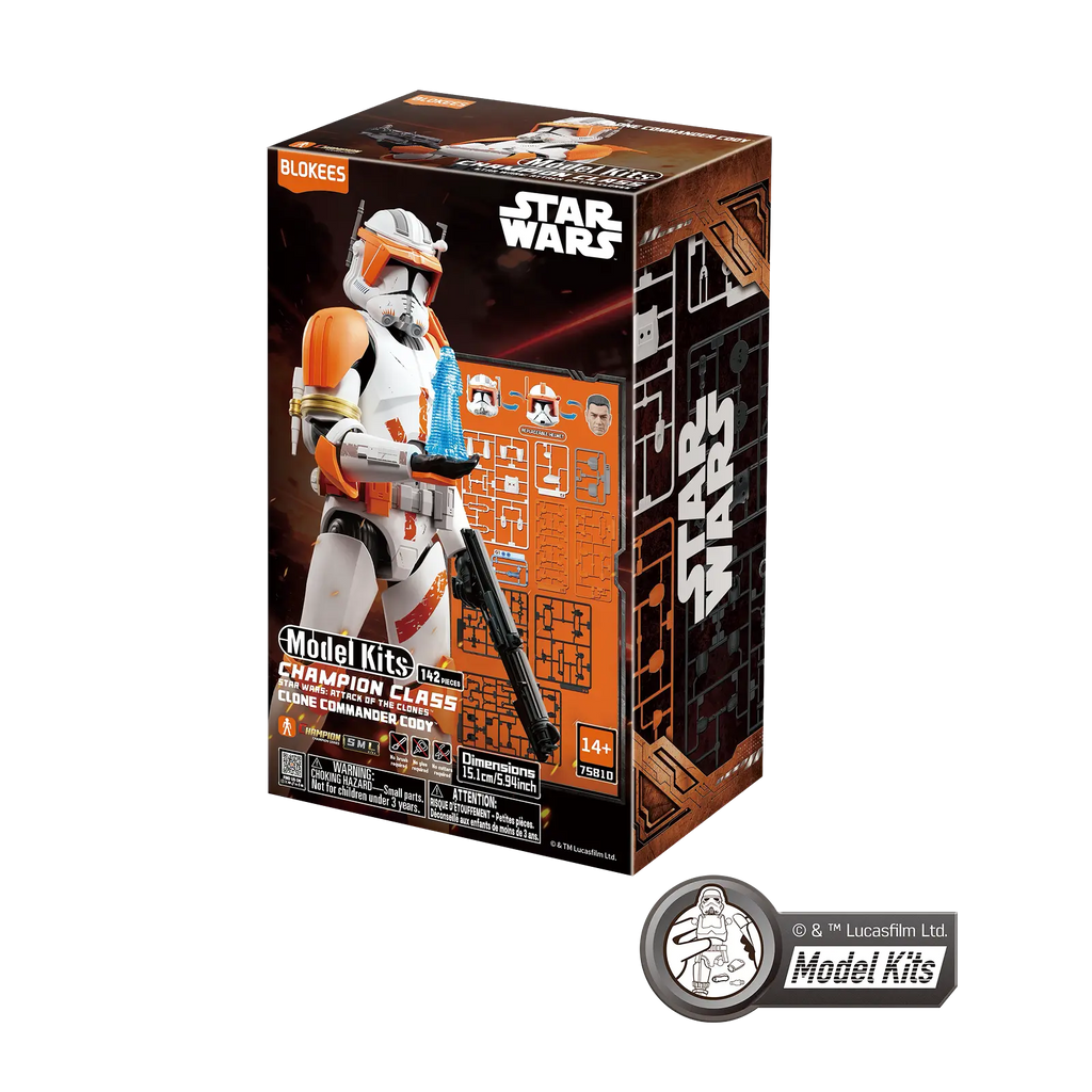 STAR WARS: ATTACK OF THE CLONES™ CHAMPION CLASS 10 CLONE COMMANDER CODY™ | BLOKEES