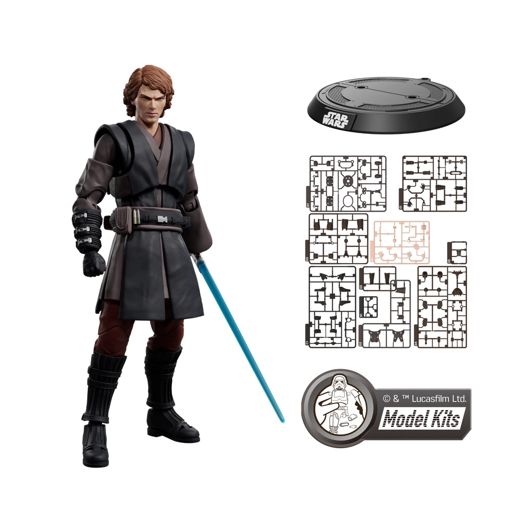 <em>STAR WARS: REVENGE OF THE SITH</em> CHAMPION CLASS 08 ANAKIN SKYWALKER MODEL KITS | BLOKEES