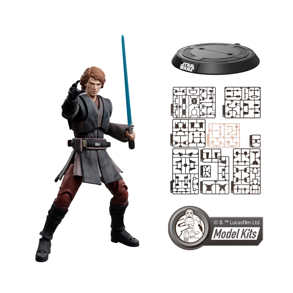 <em>STAR WARS: REVENGE OF THE SITH</em> CHAMPION CLASS 08 ANAKIN SKYWALKER MODEL KITS | BLOKEES
