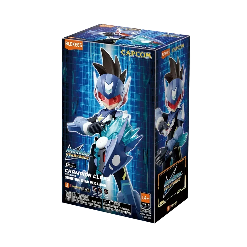 Shooting Star Mega Man (Mega Man Champion Edition , Blokees) **SEALED**