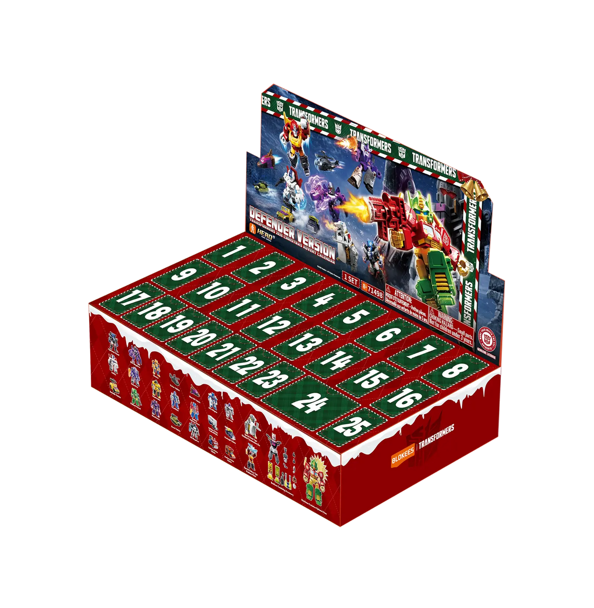 Blokees Transformers Defender Version Transformers 2026 Christmas Advent Calendar