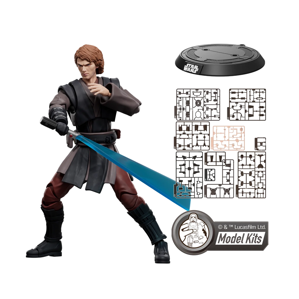 <em>STAR WARS: REVENGE OF THE SITH</em> CHAMPION CLASS 08 ANAKIN SKYWALKER MODEL KITS | BLOKEES