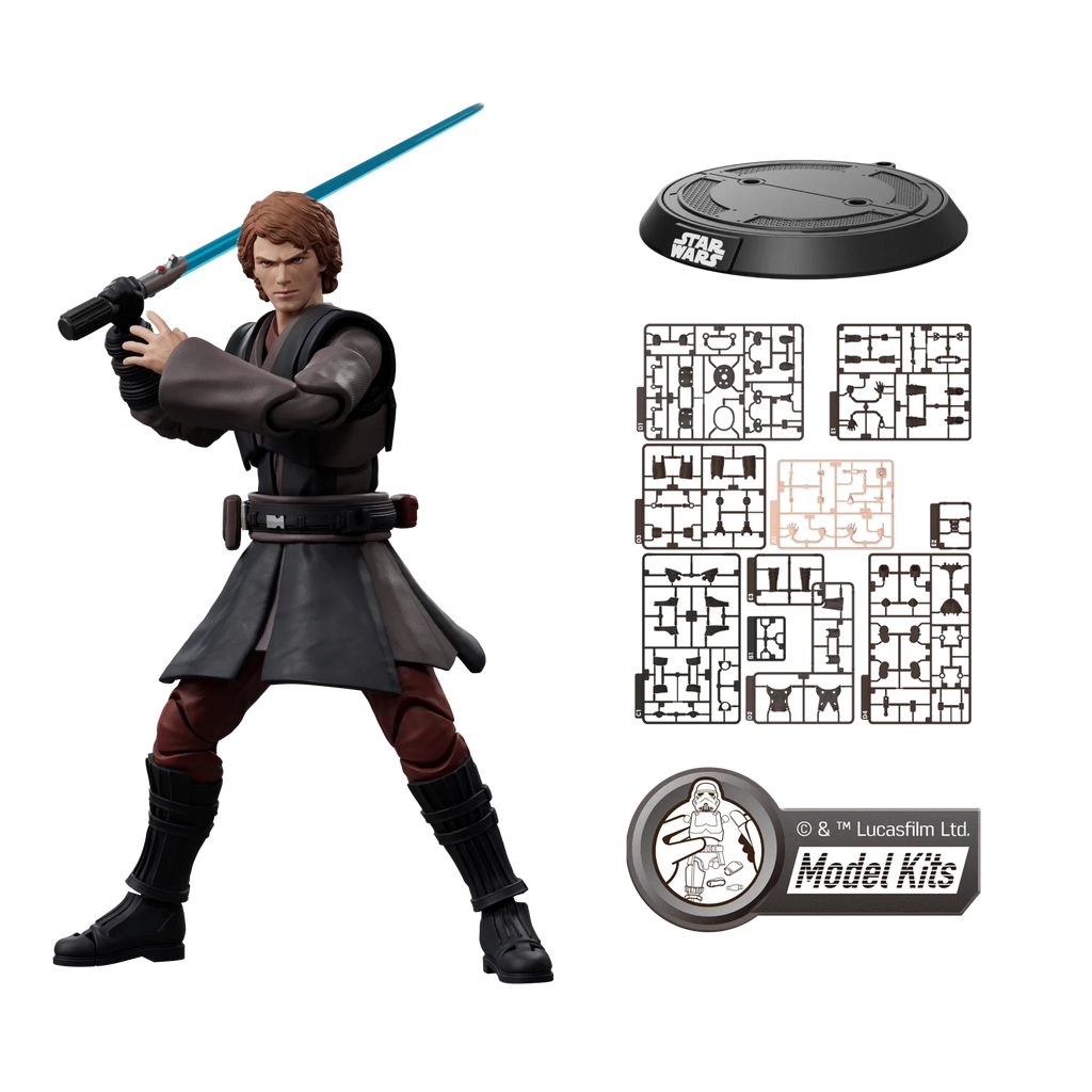 <em>STAR WARS: REVENGE OF THE SITH</em> CHAMPION CLASS 08 ANAKIN SKYWALKER MODEL KITS | BLOKEES