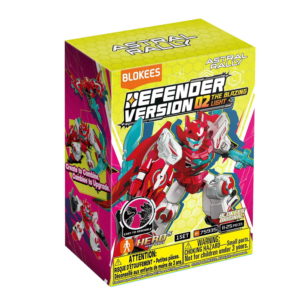Astral Rally Defender Version 02 The Blazing Light | Blokees