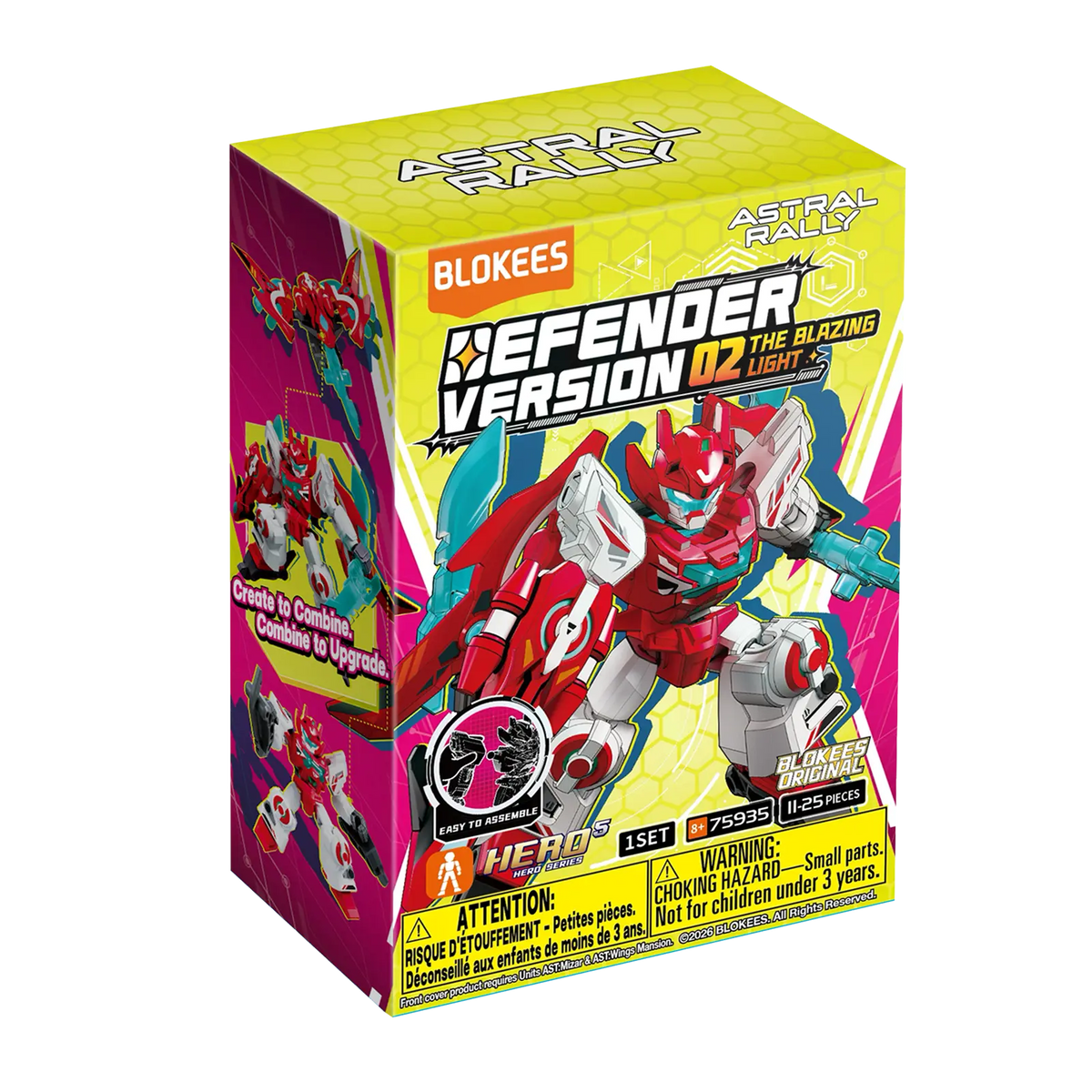Astral Rally Defender Version 02 The Blazing Light | Blokees