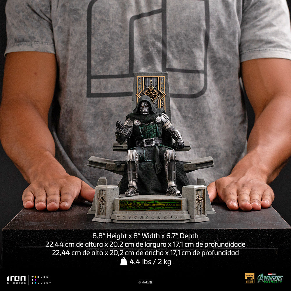 Marvel Avengers Doomsday (2026): Doctor Doom on Throne 1/10 Scale