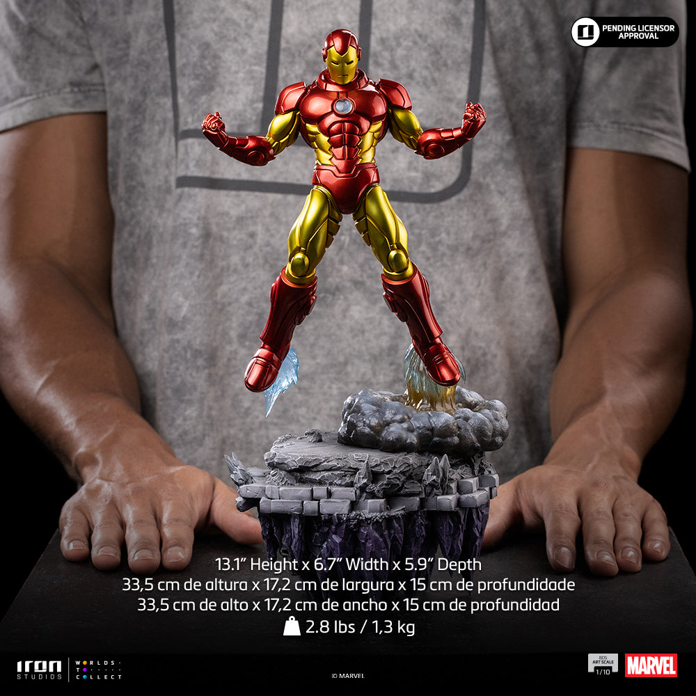 Marvel Comics: Iron Man 1/10 Scale