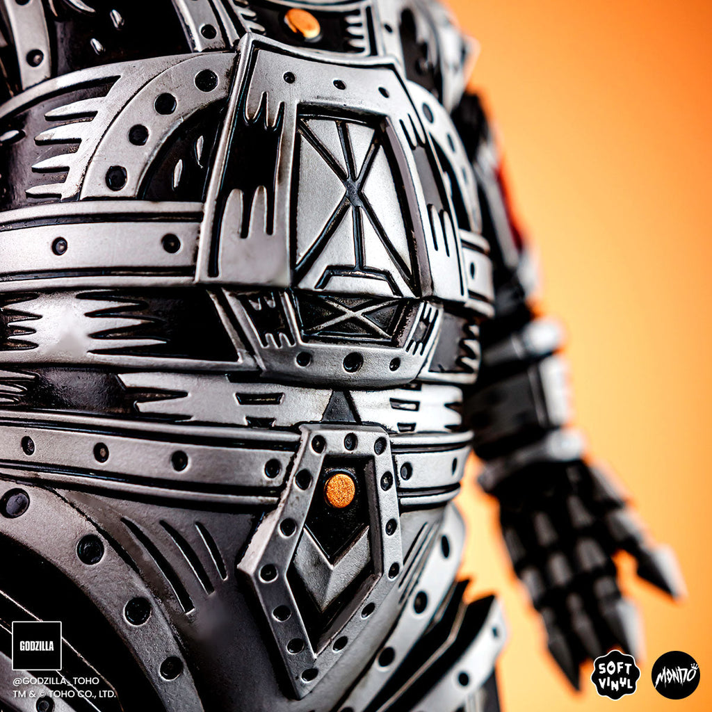 Mechagodzilla (Silver) - Vinyl Designer Figure by Attack Peter - Silver Variant Limited Edition