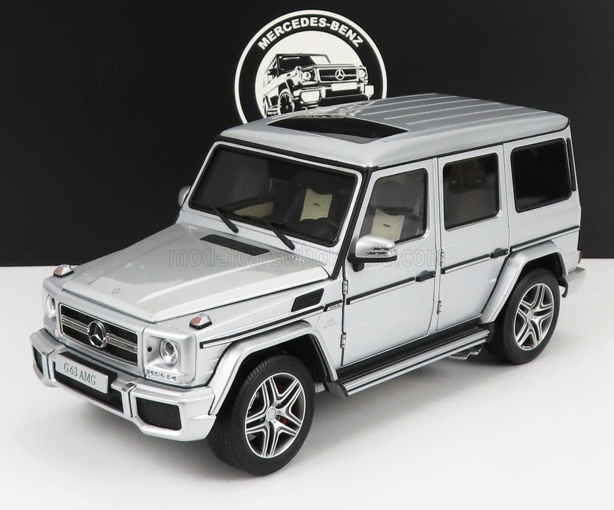 1/18 迈凯伦 G63 AMG W463 V8 双涡轮银色 Alm820601