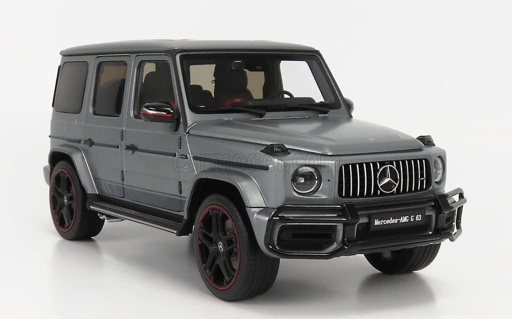 1/18  প্রায়-প্রকৃত মার্সিডিজ বেঞ্জ G63 AMG W463 V8 বিটার্বো 2019 ডিজাইনো গ্রে ALM8