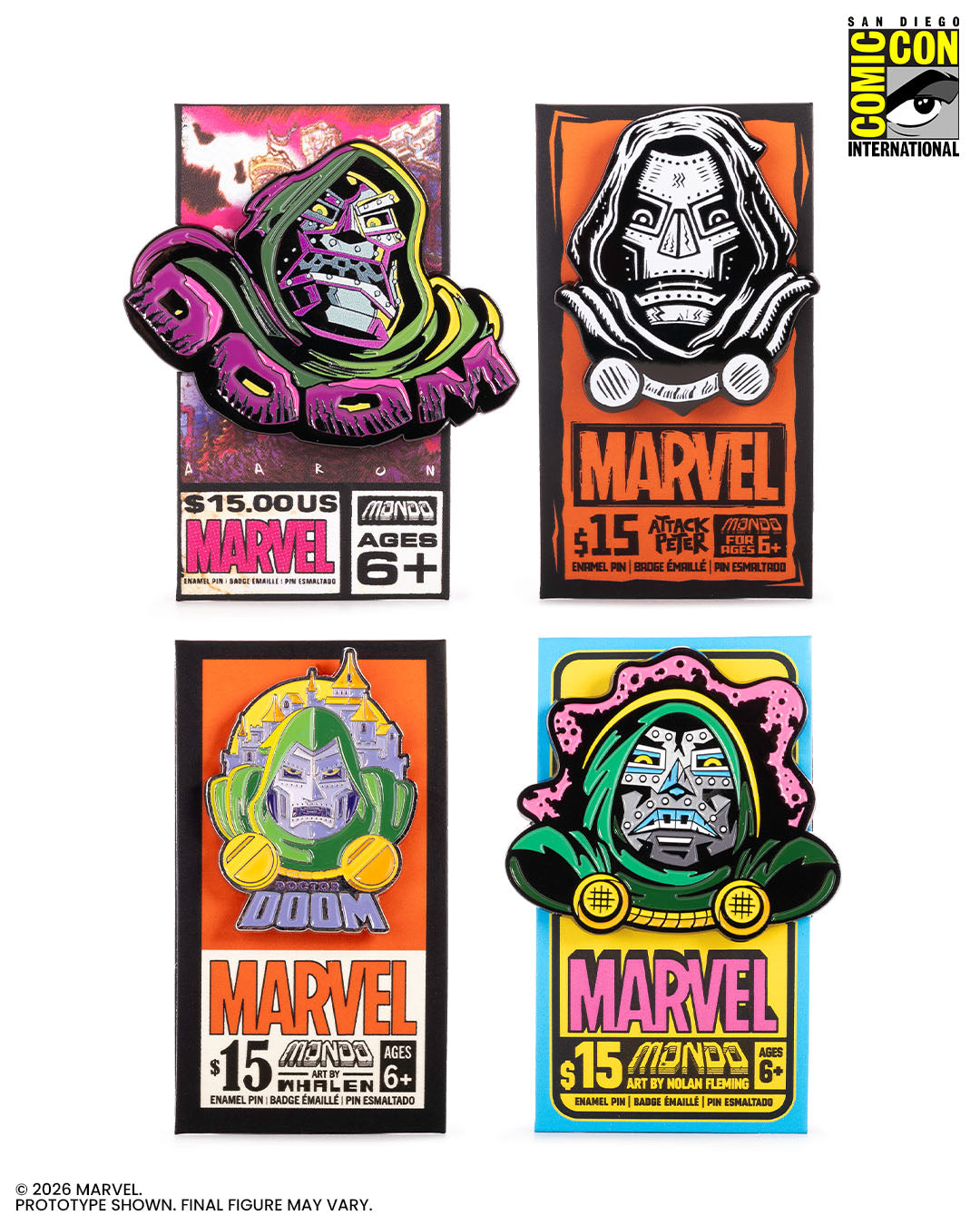 Doctor Doom Pin Blind Bag