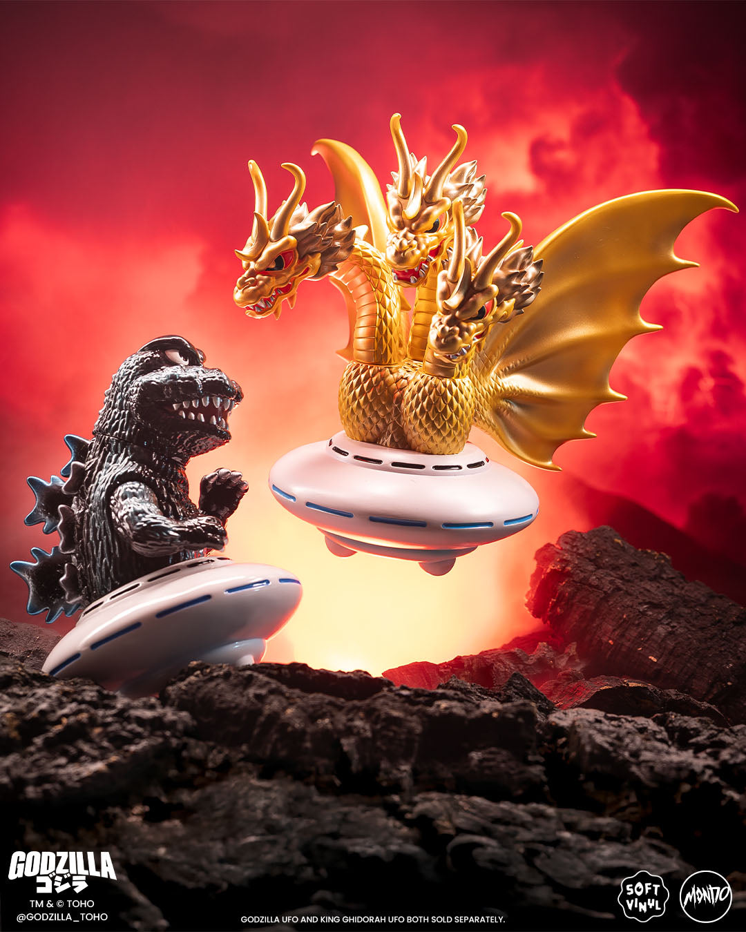 Godzilla UFO - Vinyl Designer Figure by Octeel - Standard Variant
