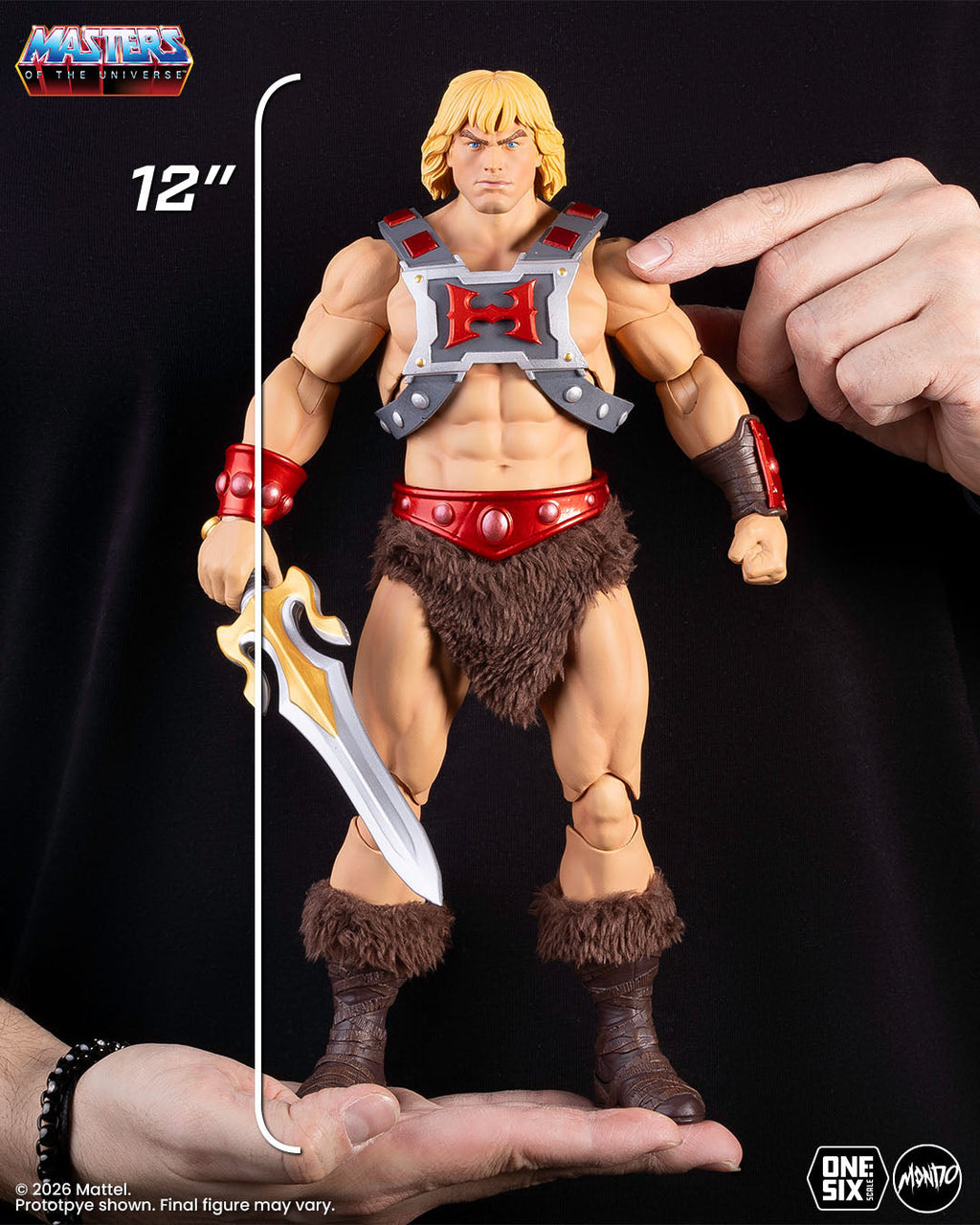 Masters of the Universe - He-Man Deluxe 2.0 1/6 Scale Figure - Timed Edition