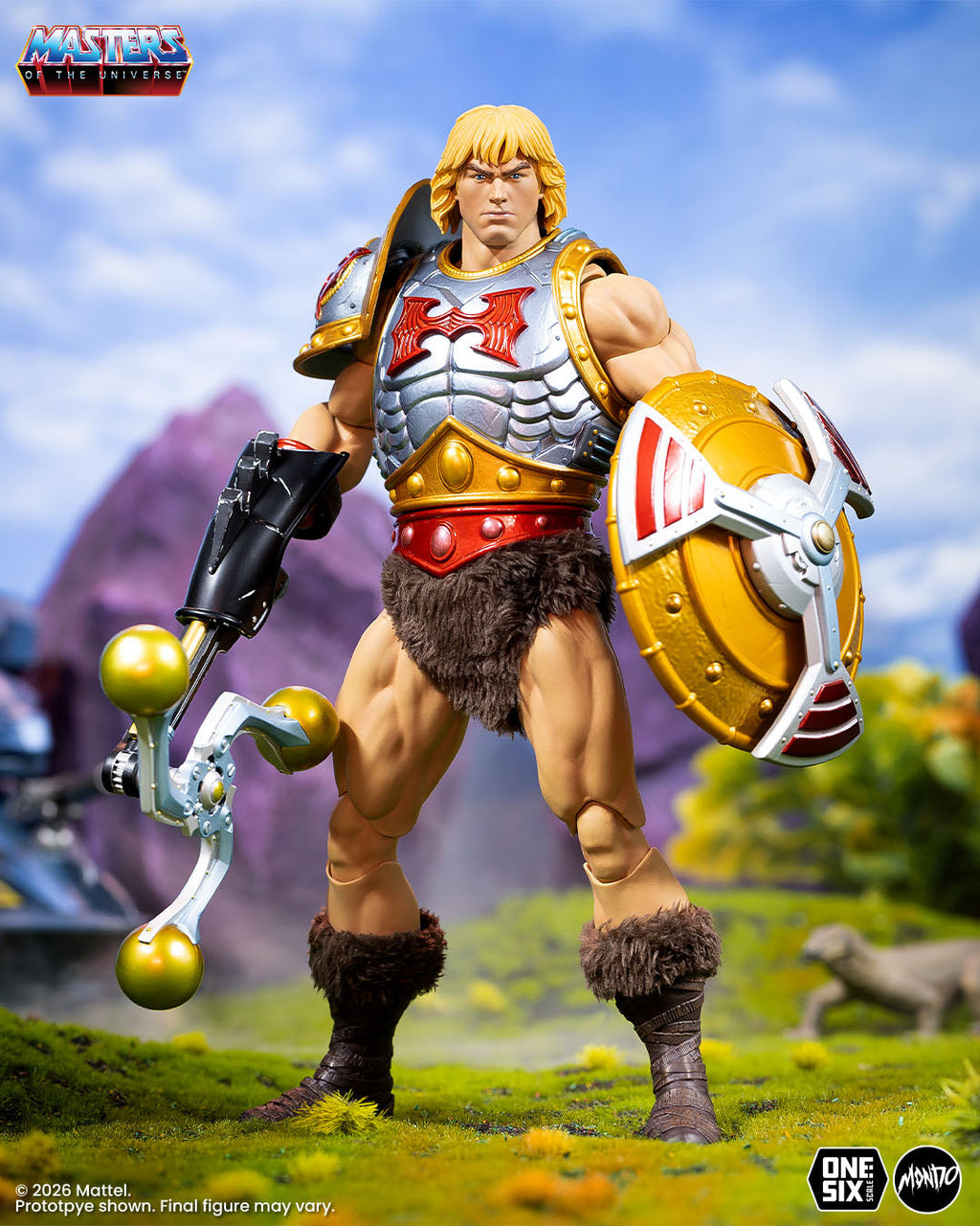 Masters of the Universe - He-Man Deluxe 2.0 1/6 Scale Figure - Timed Edition