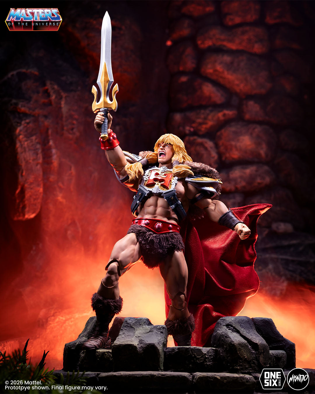 Masters of the Universe - He-Man Deluxe 2.0 1/6 Scale Figure - Timed Edition