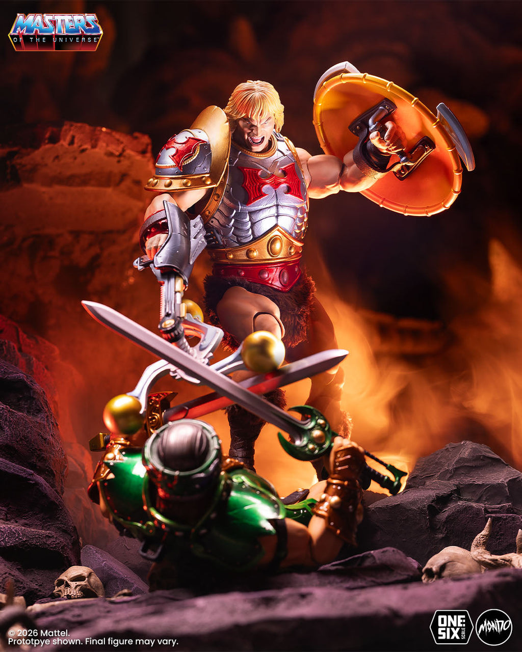 Masters of the Universe - He-Man Deluxe 2.0 1/6 Scale Figure - Timed Edition