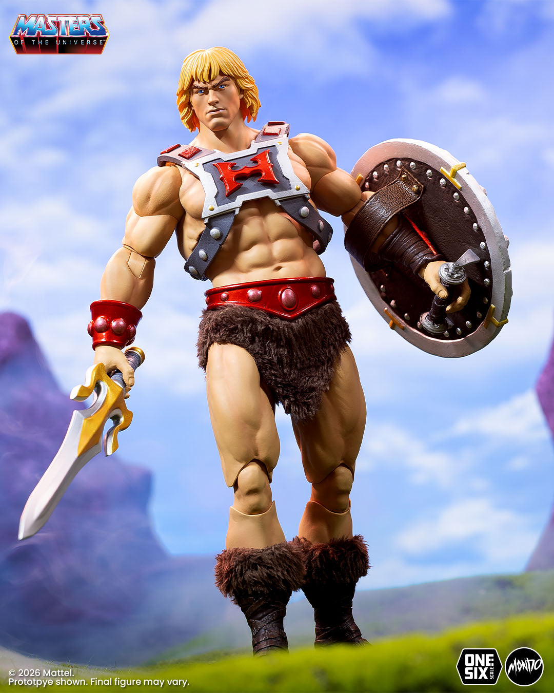 Masters of the Universe - He-Man Deluxe 2.0 1/6 Scale Figure - Timed Edition