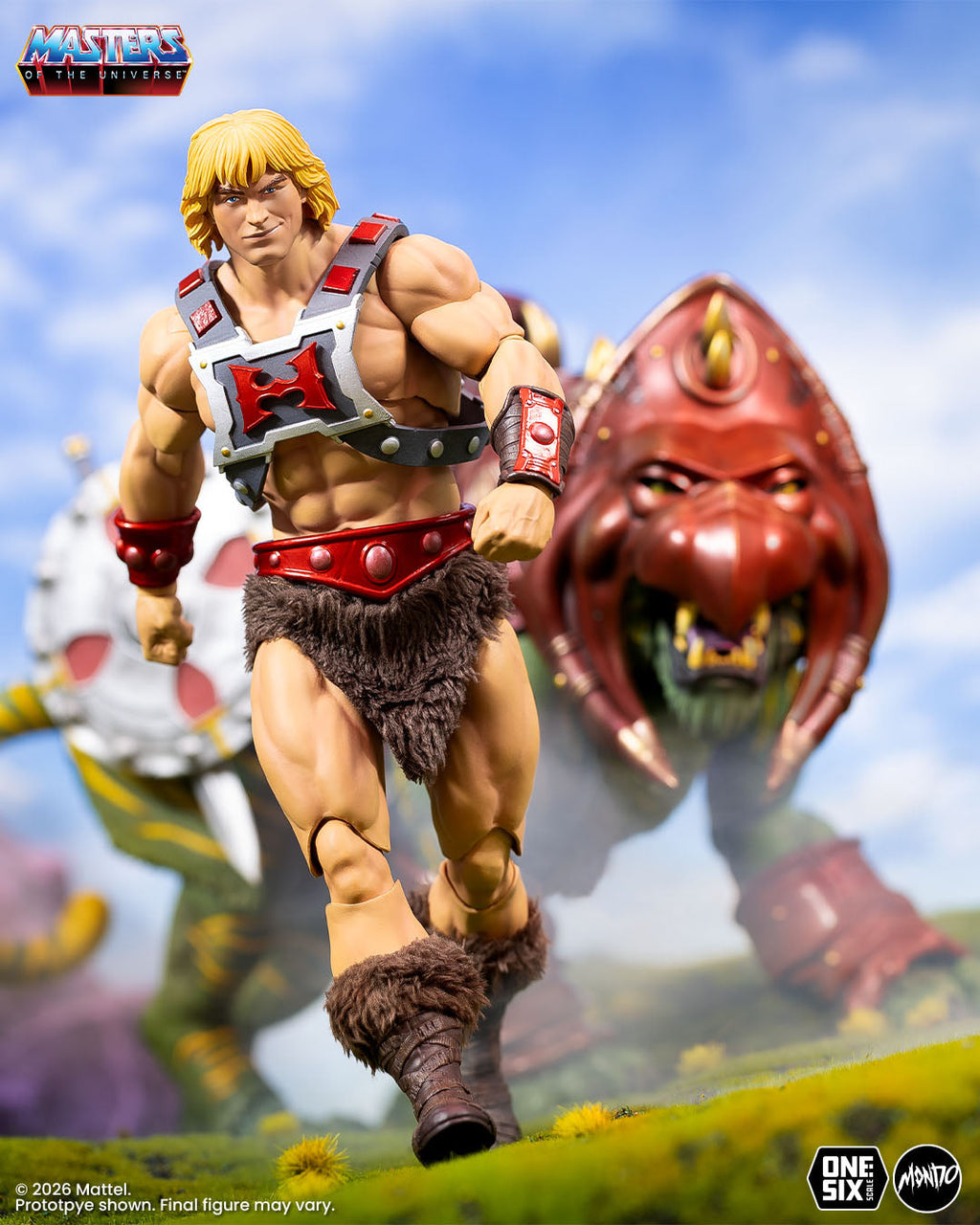 Masters of the Universe - He-Man Deluxe 2.0 1/6 Scale Figure - Timed Edition