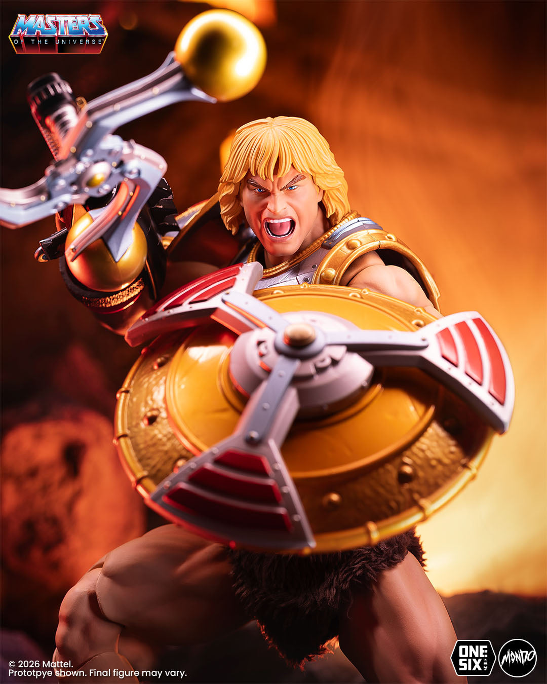 Masters of the Universe - He-Man Deluxe 2.0 1/6 Scale Figure - Timed Edition