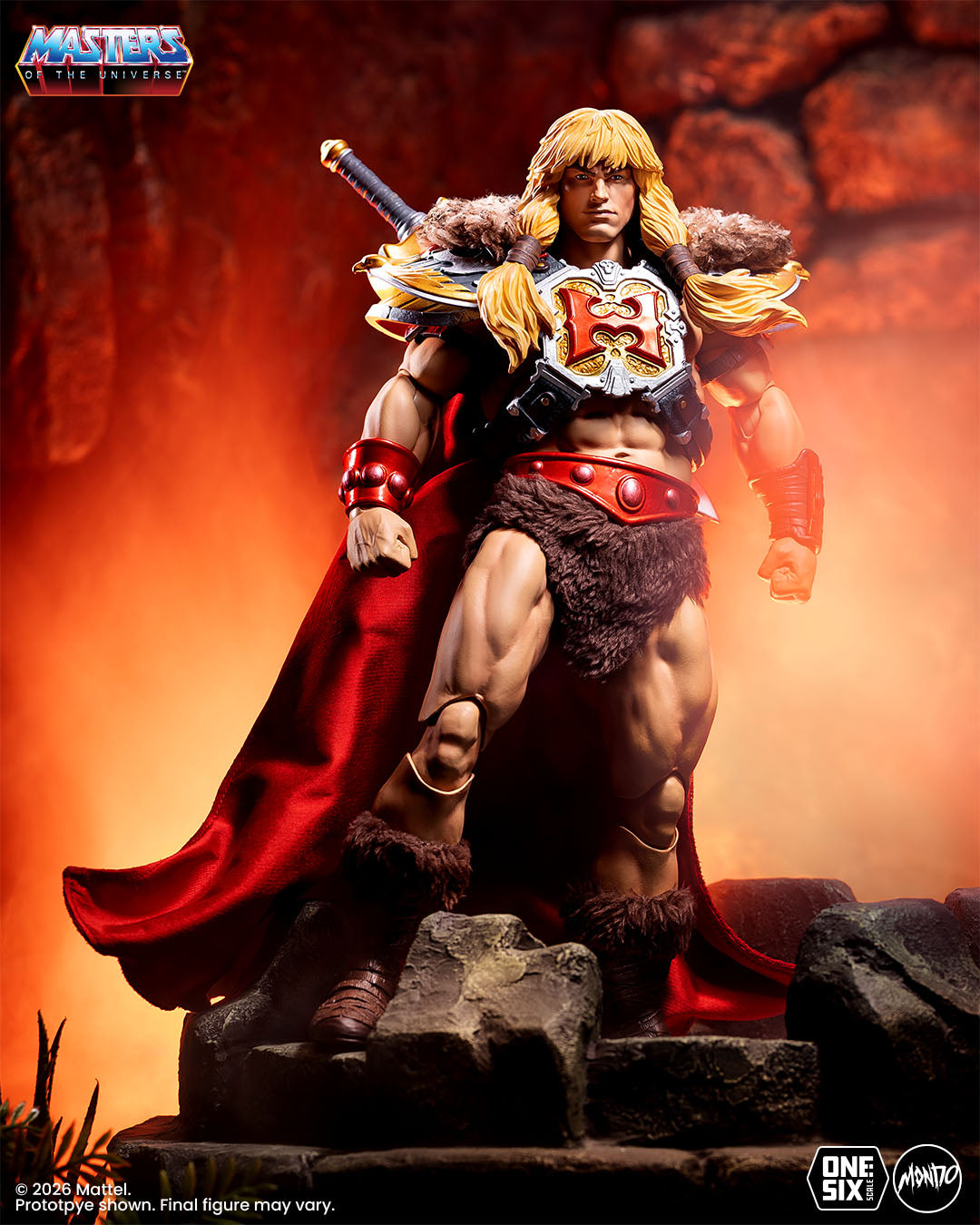 Masters of the Universe - He-Man Deluxe 2.0 1/6 Scale Figure - Timed Edition