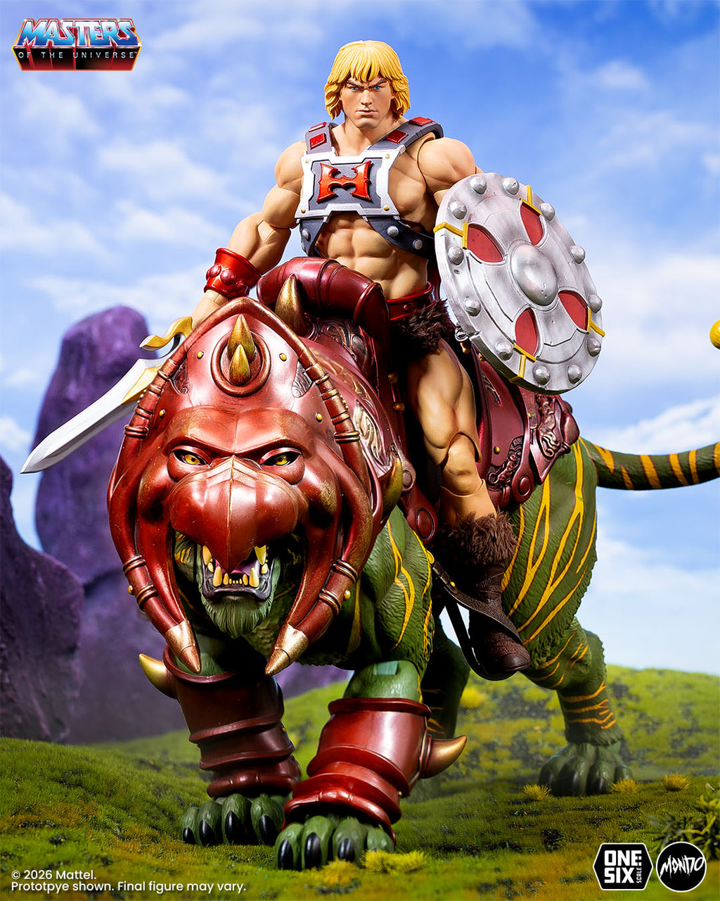 Masters of the Universe - He-Man Deluxe 2.0 1/6 Scale Figure - Timed Edition