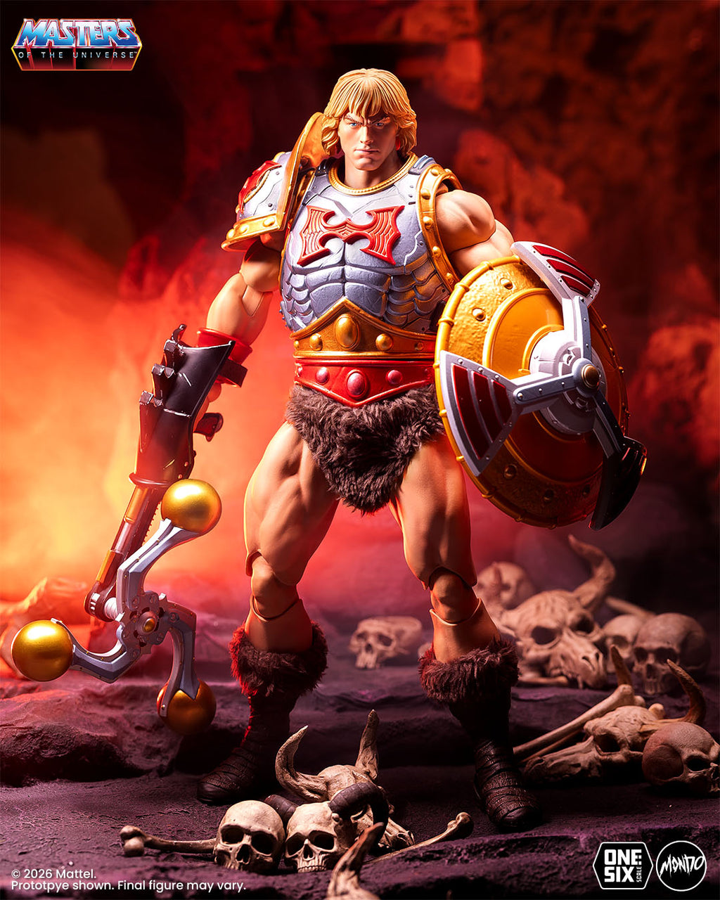 Masters of the Universe - He-Man Deluxe 2.0 1/6 Scale Figure - Timed Edition