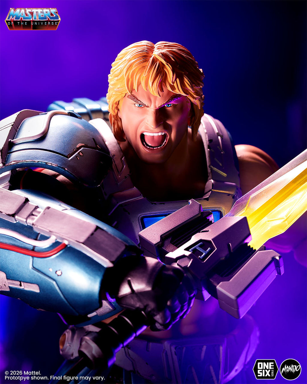 Masters of the Universe - He-Man Deluxe 2.0 1/6 Scale Figure - Timed Edition