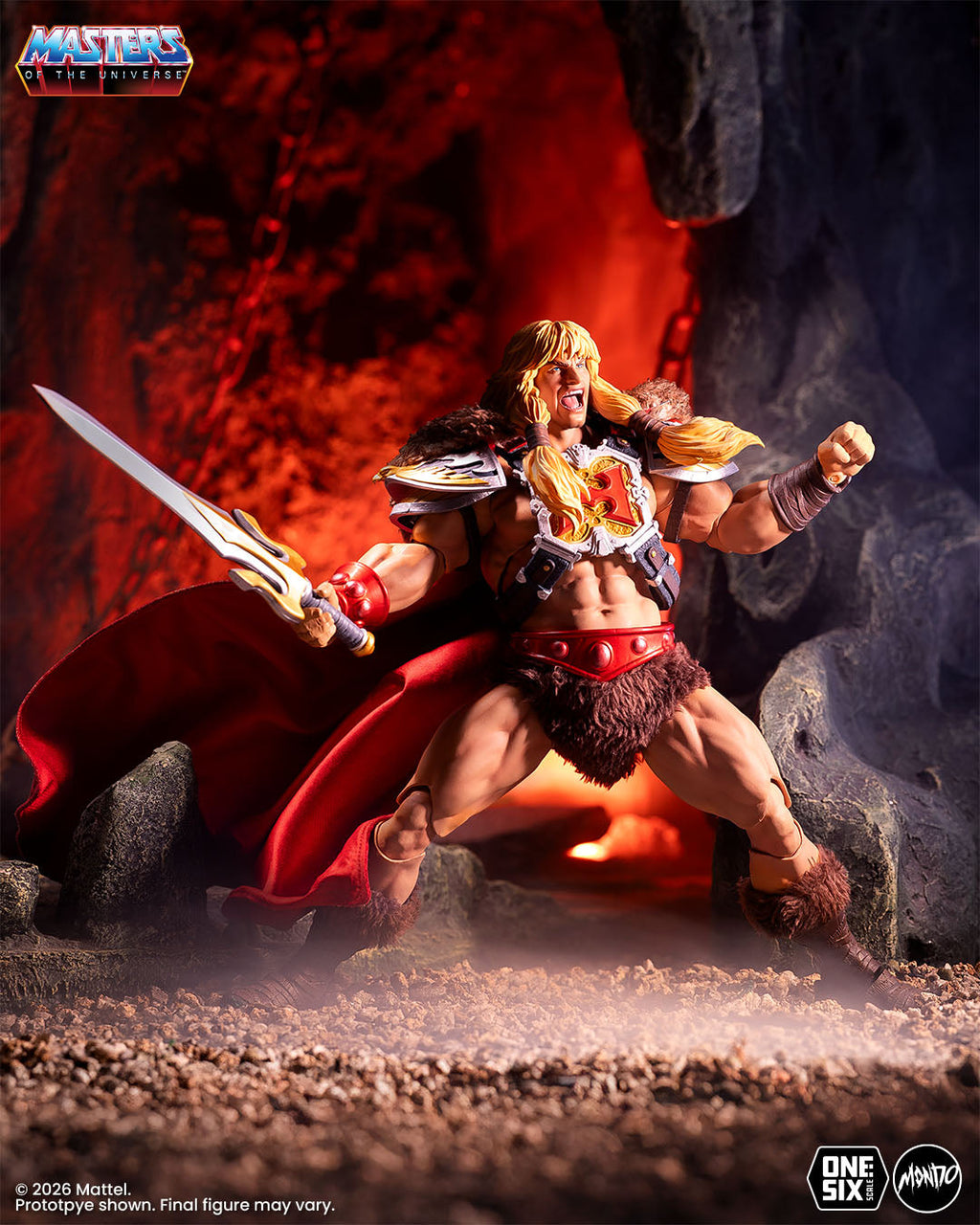 Masters of the Universe - He-Man Deluxe 2.0 1/6 Scale Figure - Timed Edition