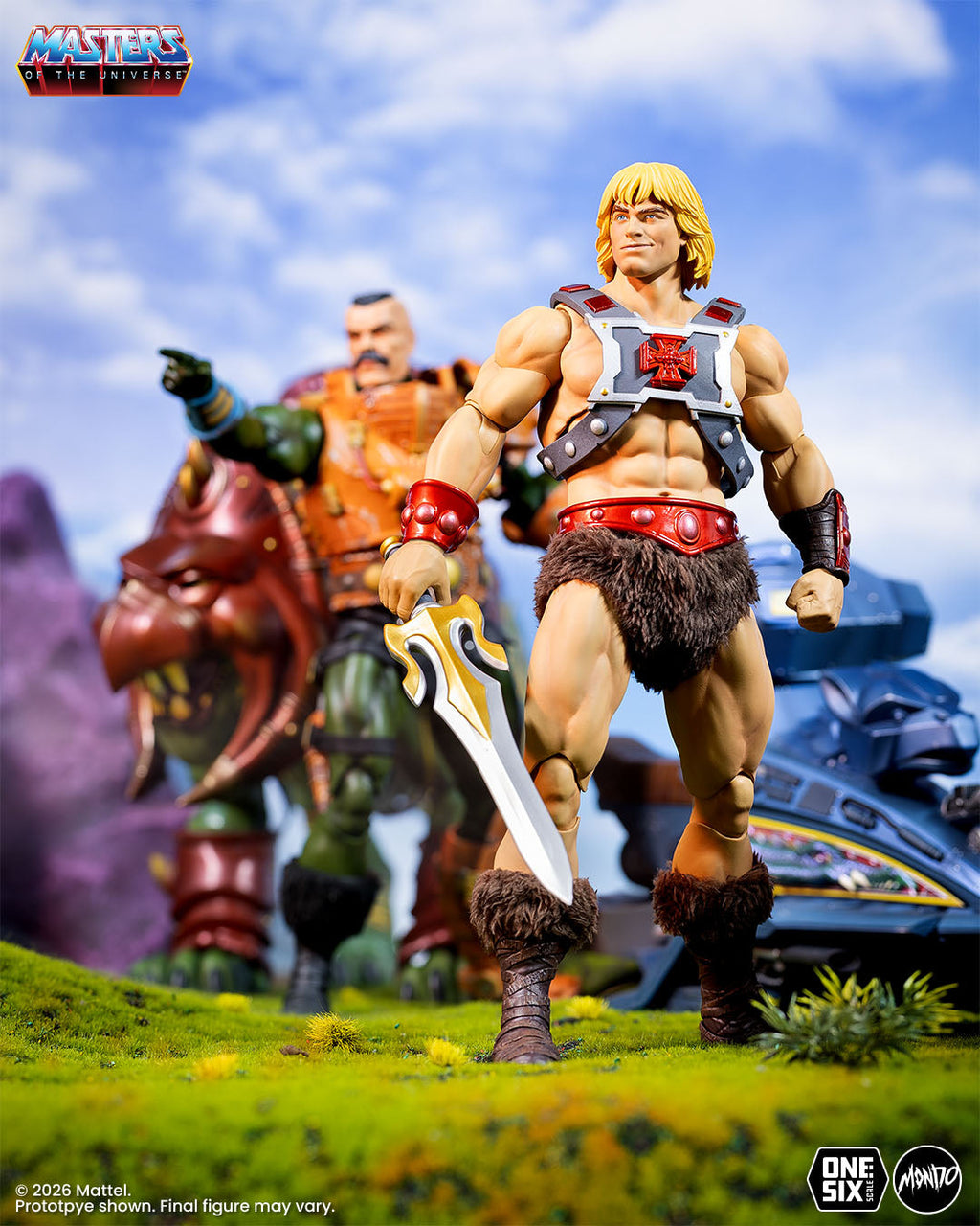 Masters of the Universe - He-Man Deluxe 2.0 1/6 Scale Figure - Timed Edition