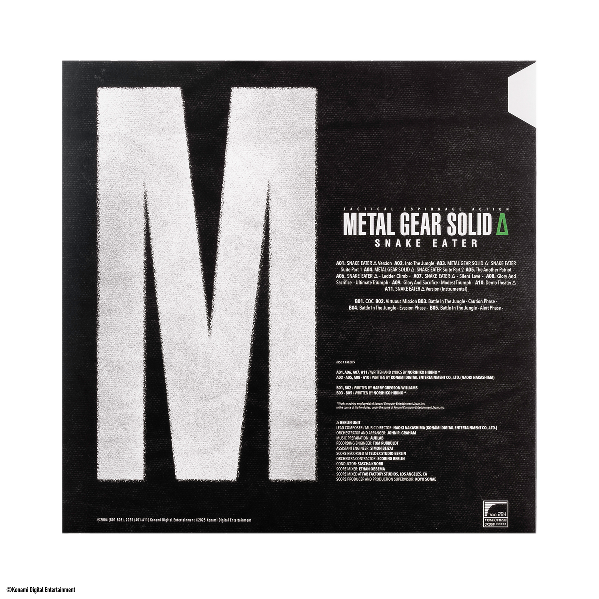 METAL GEAR SOLID Δ: SNAKE EATER - Original Video Game Soundtrack 4XLP