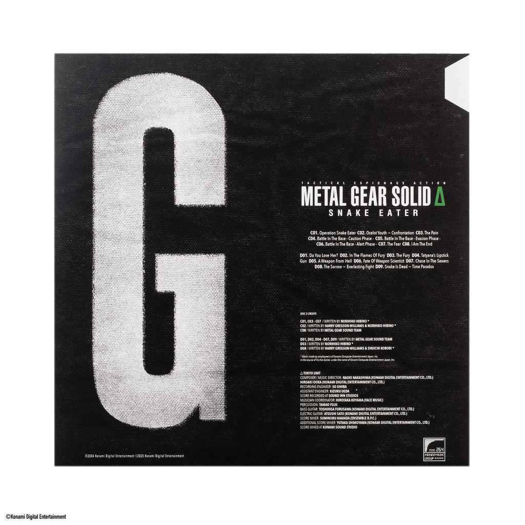 METAL GEAR SOLID Δ: SNAKE EATER - Original Video Game Soundtrack 4XLP
