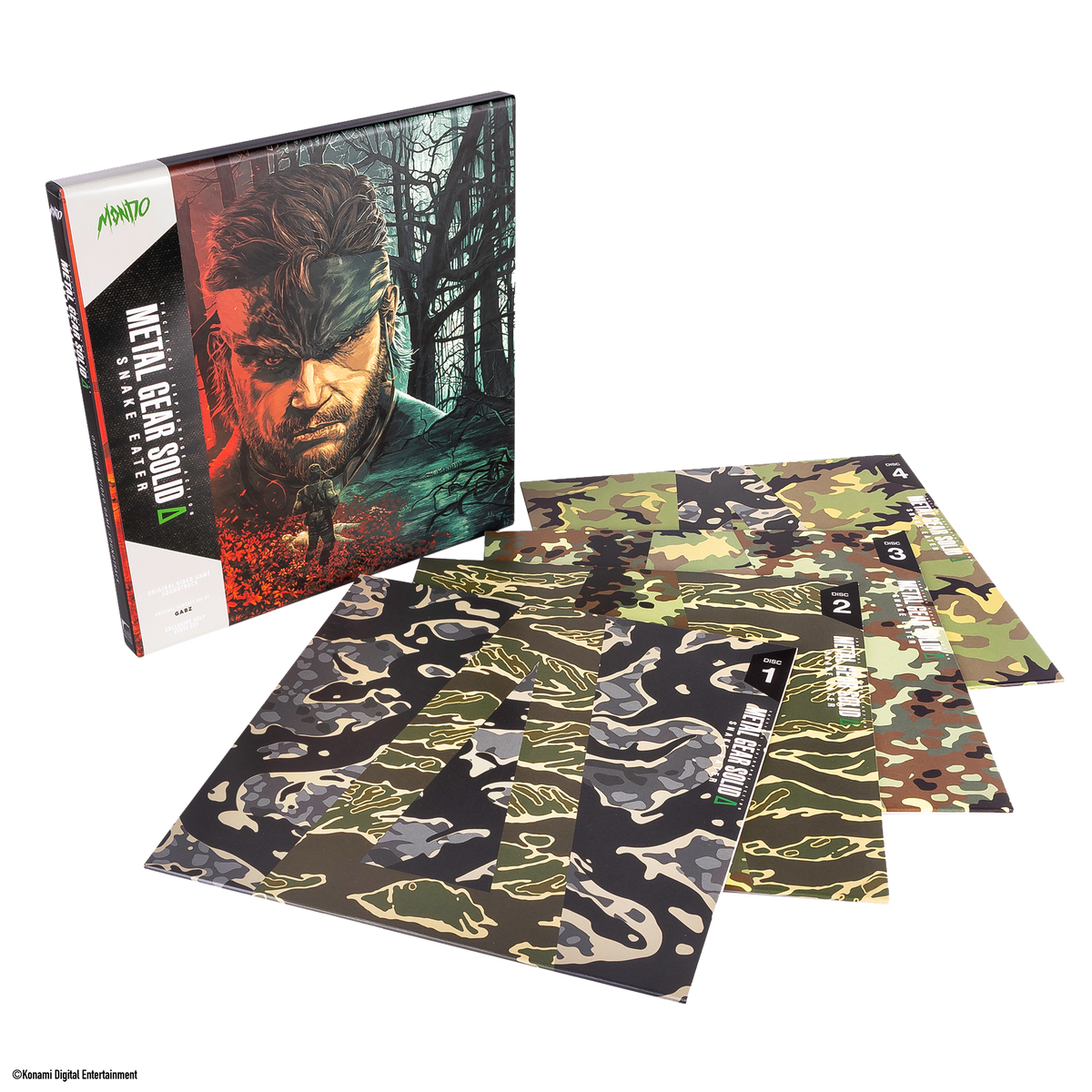 METAL GEAR SOLID Δ: SNAKE EATER - Original Video Game Soundtrack 4XLP