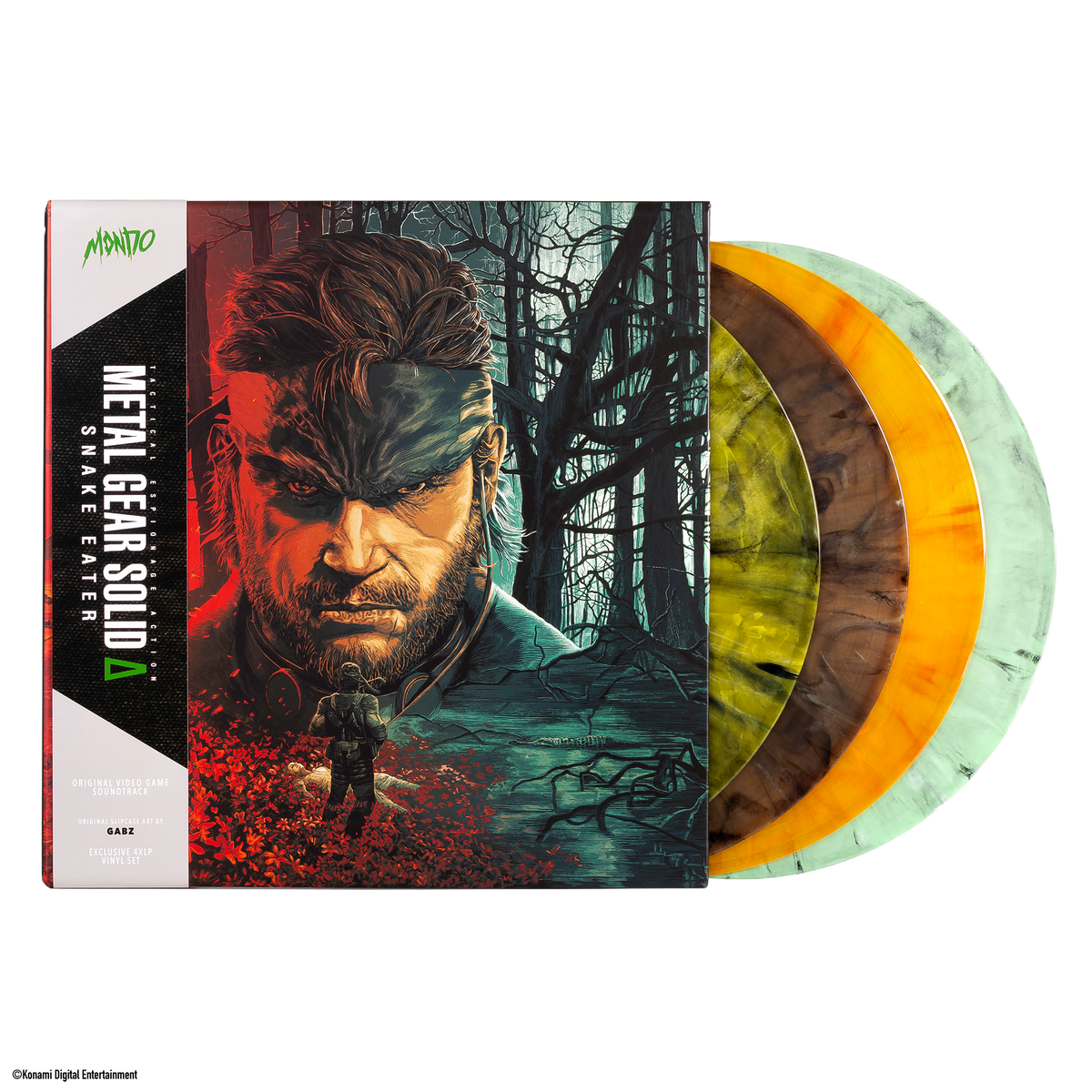 METAL GEAR SOLID Δ: SNAKE EATER - Original Video Game Soundtrack 4XLP