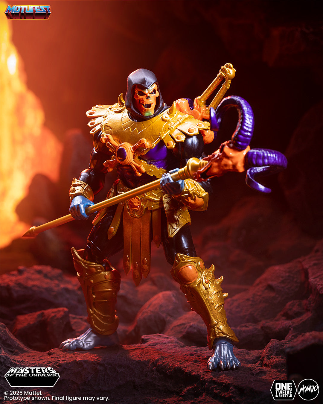 Masters of the Universe 200X - Disco Skeletor 1/12 Scale Figure - Limited Edition
