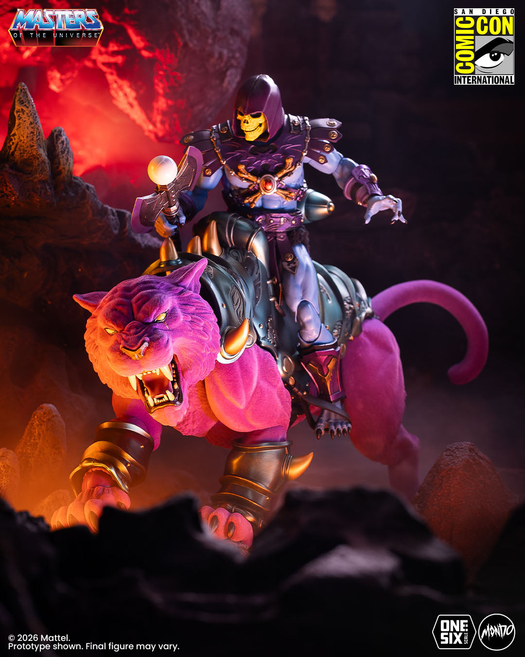 Masters of the Universe - Panthor 1/6 Scale Figure - Flocked Limited Edition
