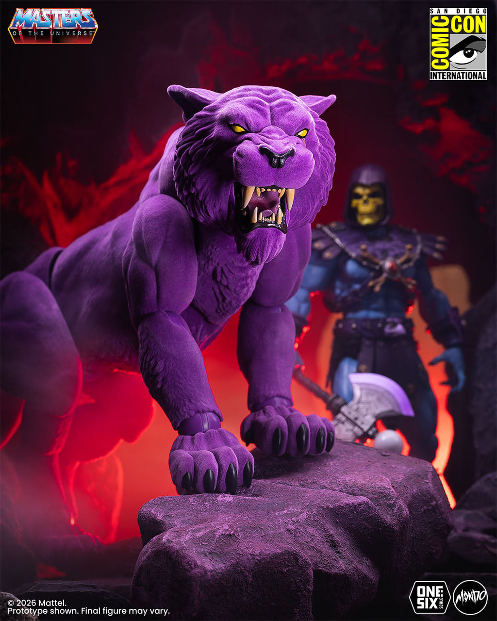 Masters of the Universe - Panthor 1/6 Scale Figure - Flocked Limited Edition